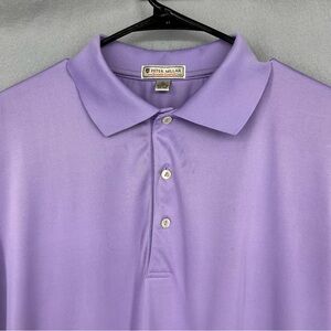 Peter Millar summer comfort Men's Lavender Polo Shirt